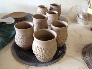 stamped mugs