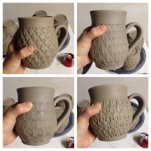 finished mugs